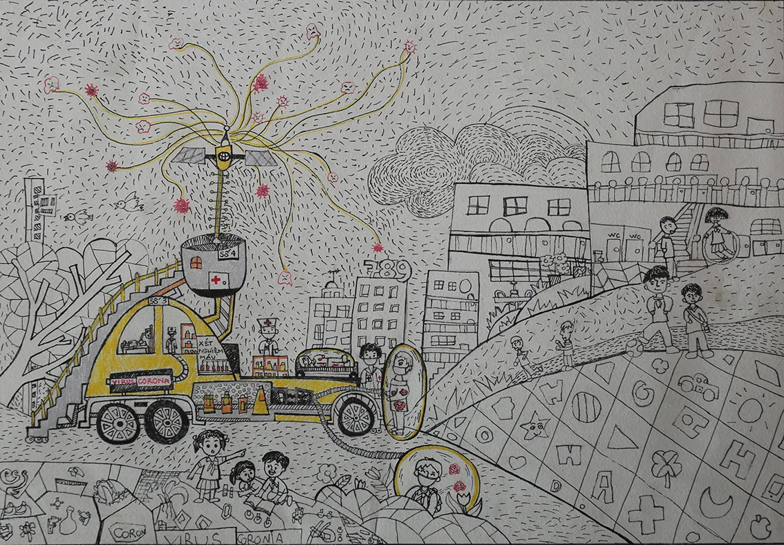 Cuộc thi vẽ tranh giúp khơi gợi cảm hứng sáng tạo và khám phá bản thân