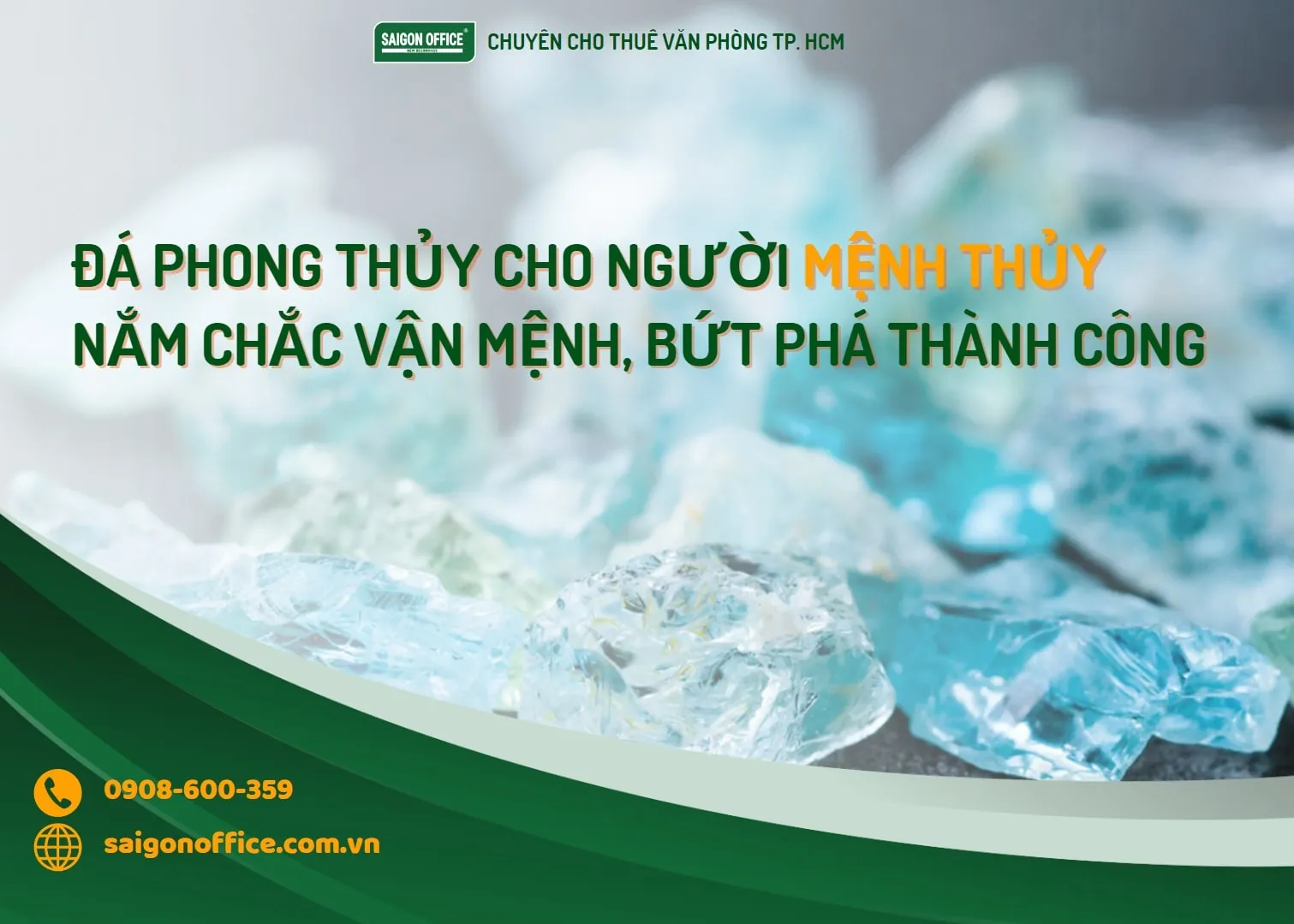 Đá phong thủy cho người mệnh Thủy