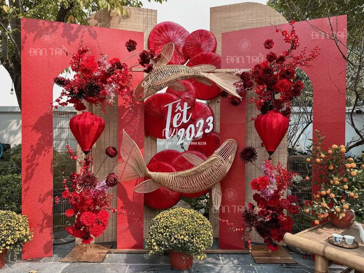 Ä‘Ã¨n con cÃ¡ trang trÃ­