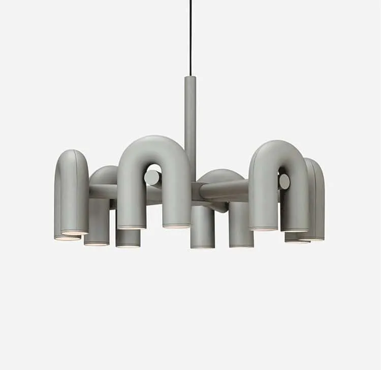 Đèn thả trang trí quán hình chữ U sáng tạo HX021