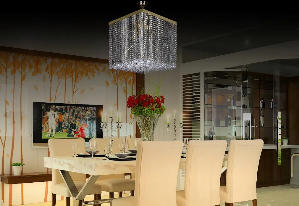 Ánh sáng phòng ăn tiêu chuẩn theo quy tắc phong thủy 2026