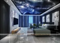 Trần căng PVC kết hợp thạch cao – Xu hướng kiến trúc tương lai 2026