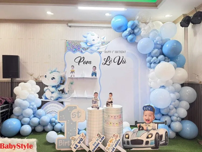 Dịch vụ trang trí sinh nhật cho bé tại nhà giá 3tr5