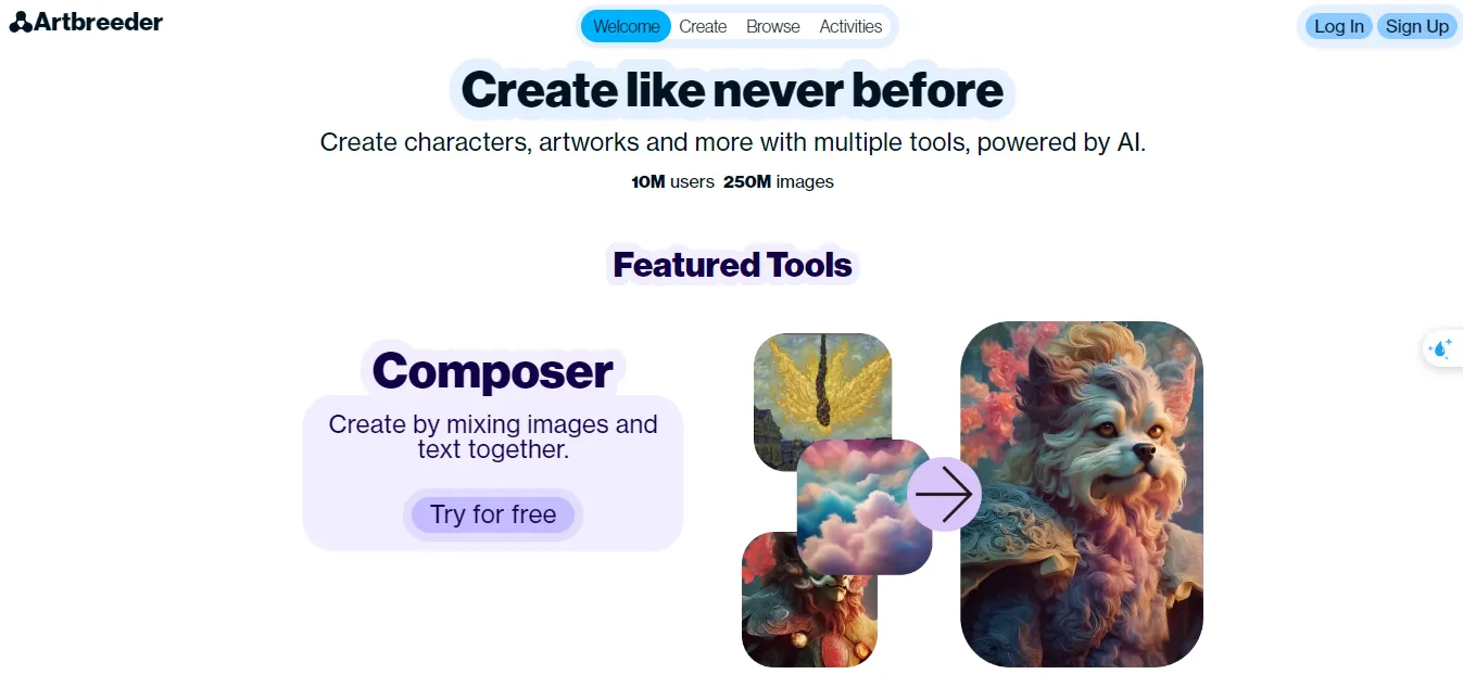 Điều chỉnh các thông số hình ảnh chuyên sâu trên Artbreeder