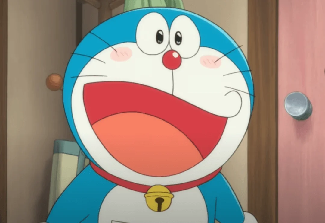 điều thú vị về doraemon với miệng và biểu cảm mèo máy