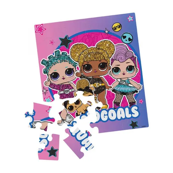 Bộ xếp hình 24 miếng - Búp Bê LOL