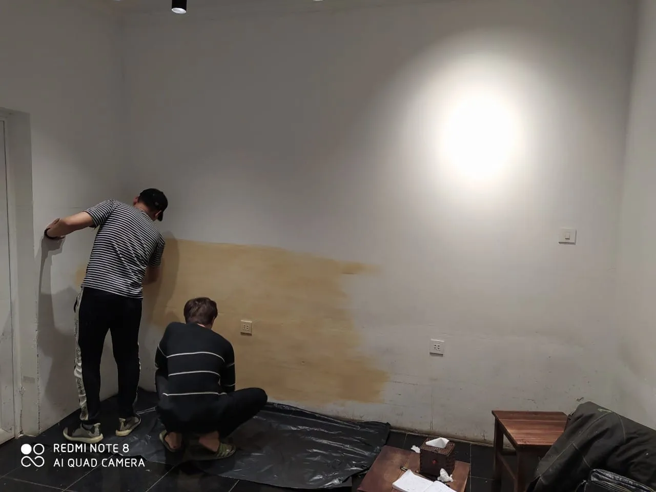 Đội ngũ họa sĩ đang bắt đầu triển khai những nét vẽ phác thảo đầu tiên