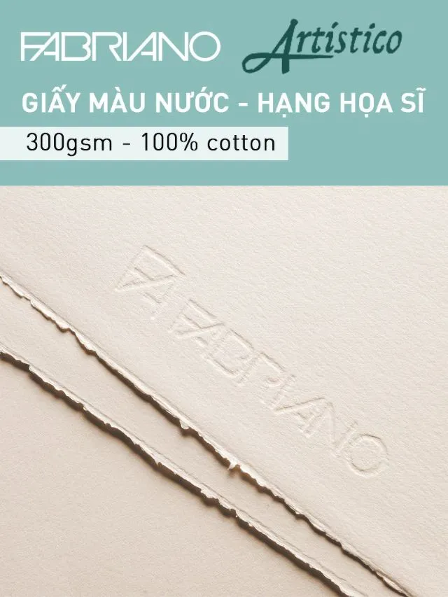 Giấy vẽ màu nước Fabriano Artistico