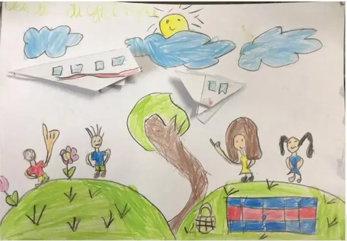 Gia đình cùng nhau ngắm trăng trong một đêm trung thu đầy ý nghĩa