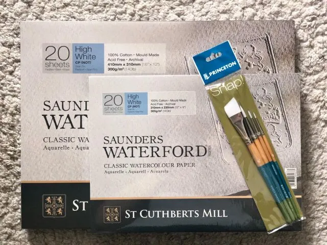 Giấy vẽ màu nước Saunders Waterford