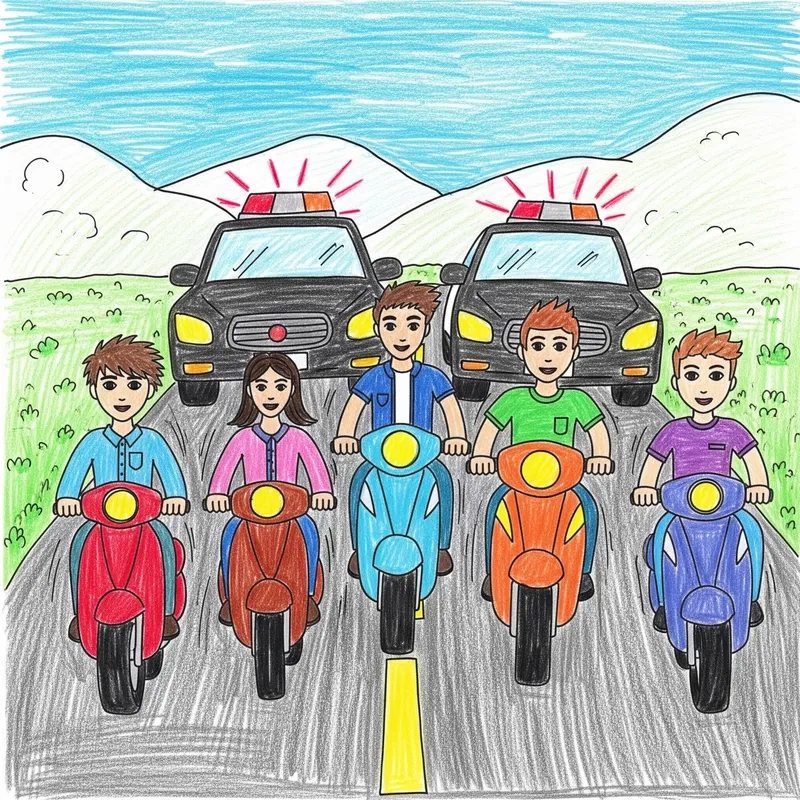 Góc nhìn trẻ thơ qua vẽ tranh về tệ nạn xã hội 32