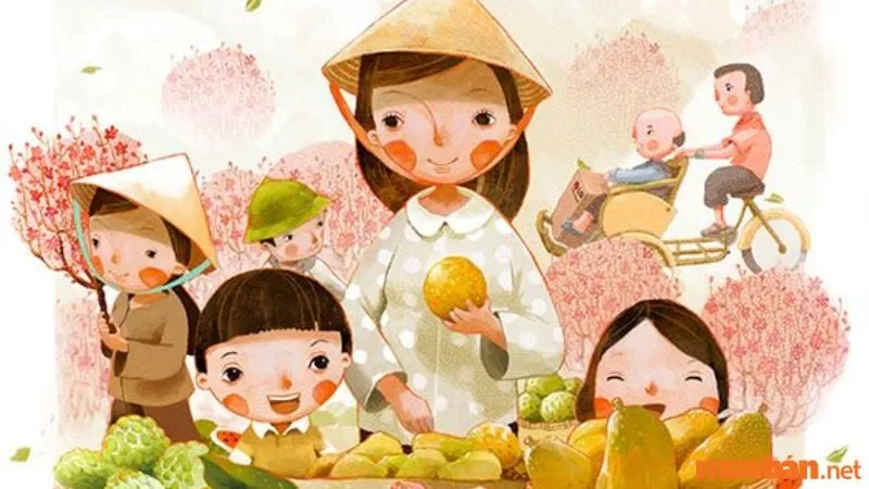 Gợi ý 15 mẫu ảnh vẽ tranh ngày tết độc đáo nhất cho mùa xuân năm nay