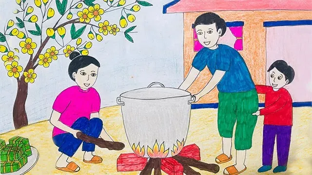 Gợi ý hữu ích để tạo ra những bức ảnh vẽ tranh ngày tết đẹp và dễ thực hiện