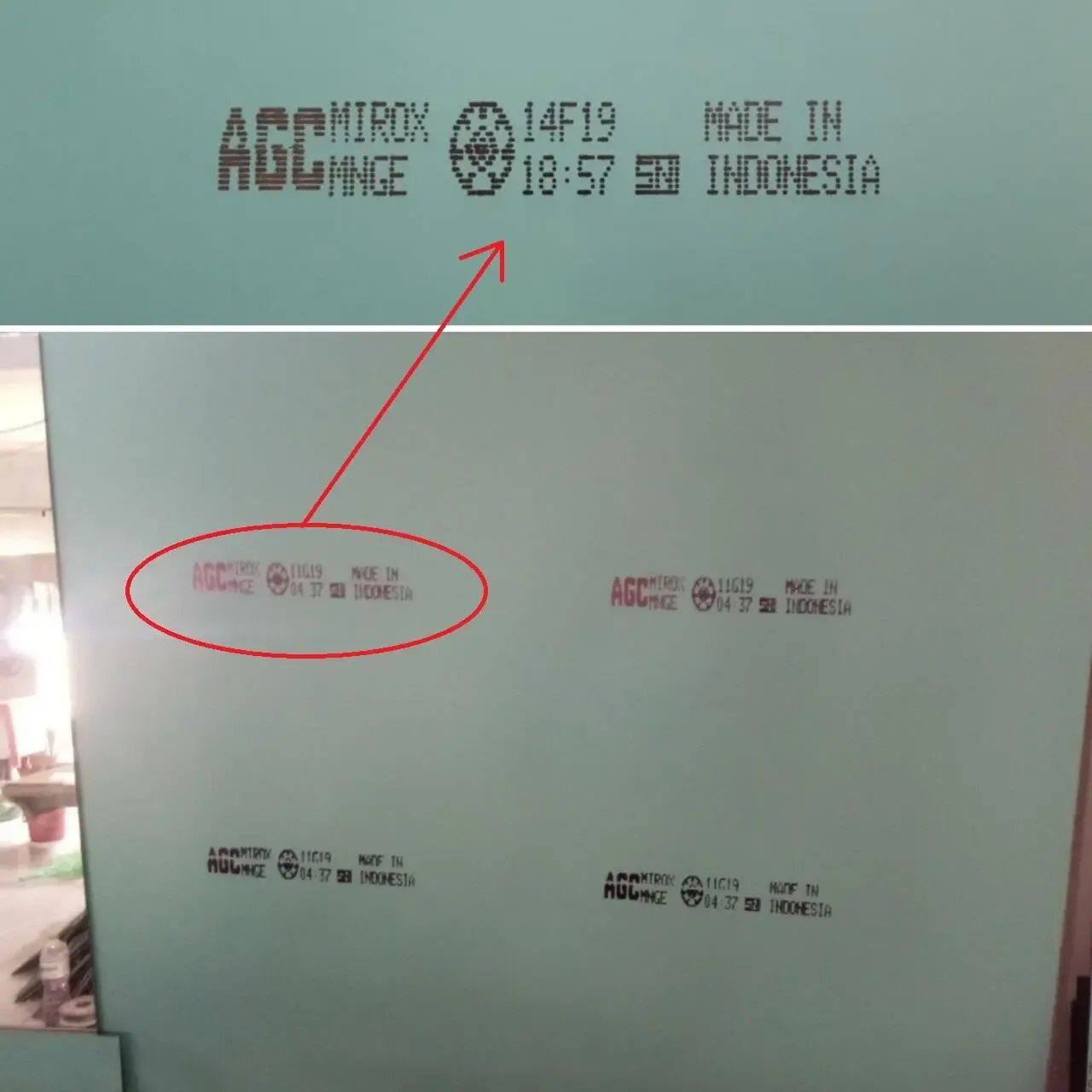 Gương Bỉ nhập khẩu