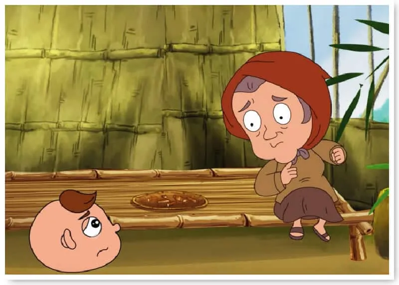 Hình ảnh Thánh Gióng vươn vai trở thành tráng sĩ là khoảnh khắc hào hùng nhất trong kho tàng cổ tích