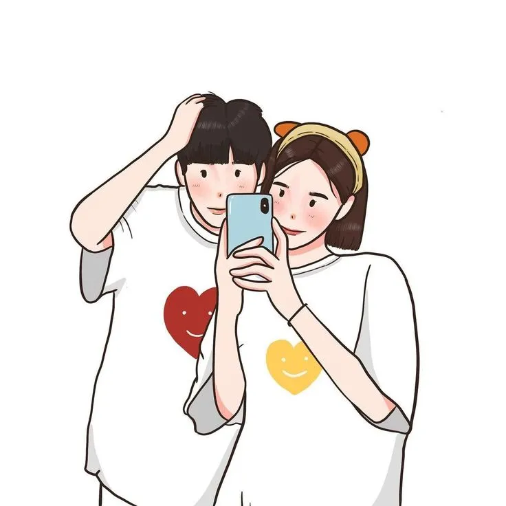 Hình nền Valentine đơn giản nhưng ấn tượng