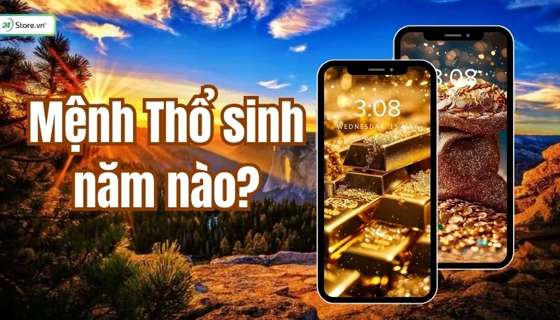 Hình nền may mắn cho người mệnh Thổ giúp tăng cường vận khí và tài lộc rực rỡ