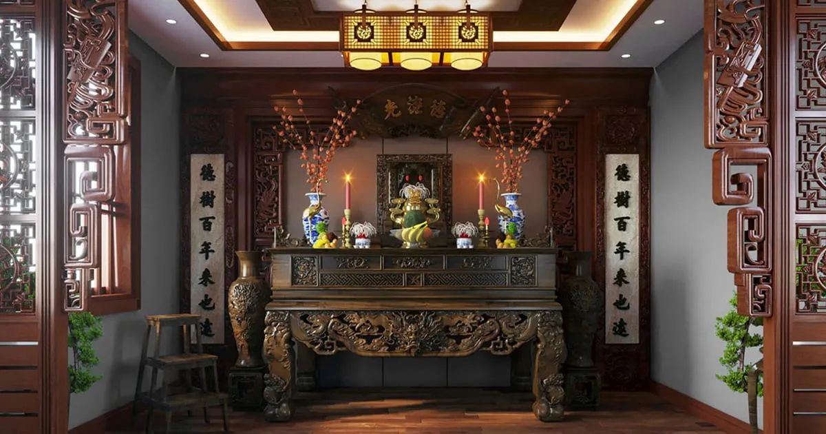 Gia chủ xây nhà hướng Tây Nam cần xác định hướng tốt để đặt bàn thờ và bếp