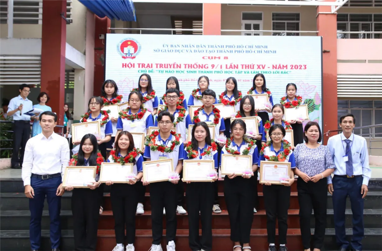 Niềm vui khi đạt thành tích xuất sắc trong trò chơi vận động