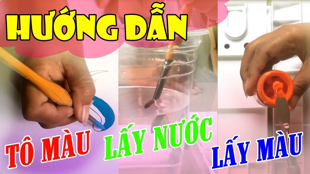 Hướng dẫn lấy màu và pha màu đúng
