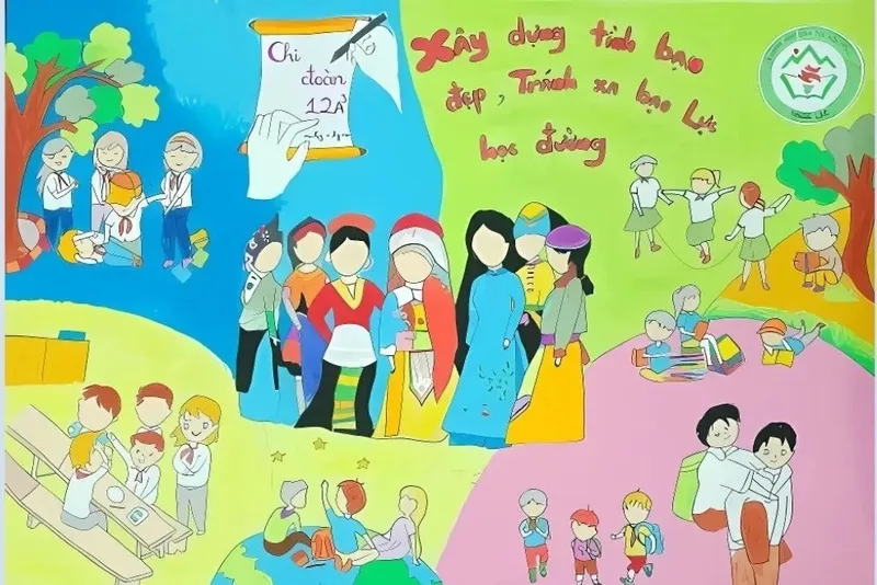 Hướng dẫn vẽ tranh về phòng chống tệ nạn xã hội chi tiết nhất