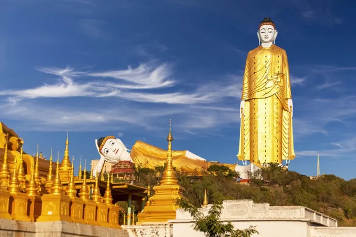 Tượng Phật Laykyun Sekkya cao 129m tại Myanmar