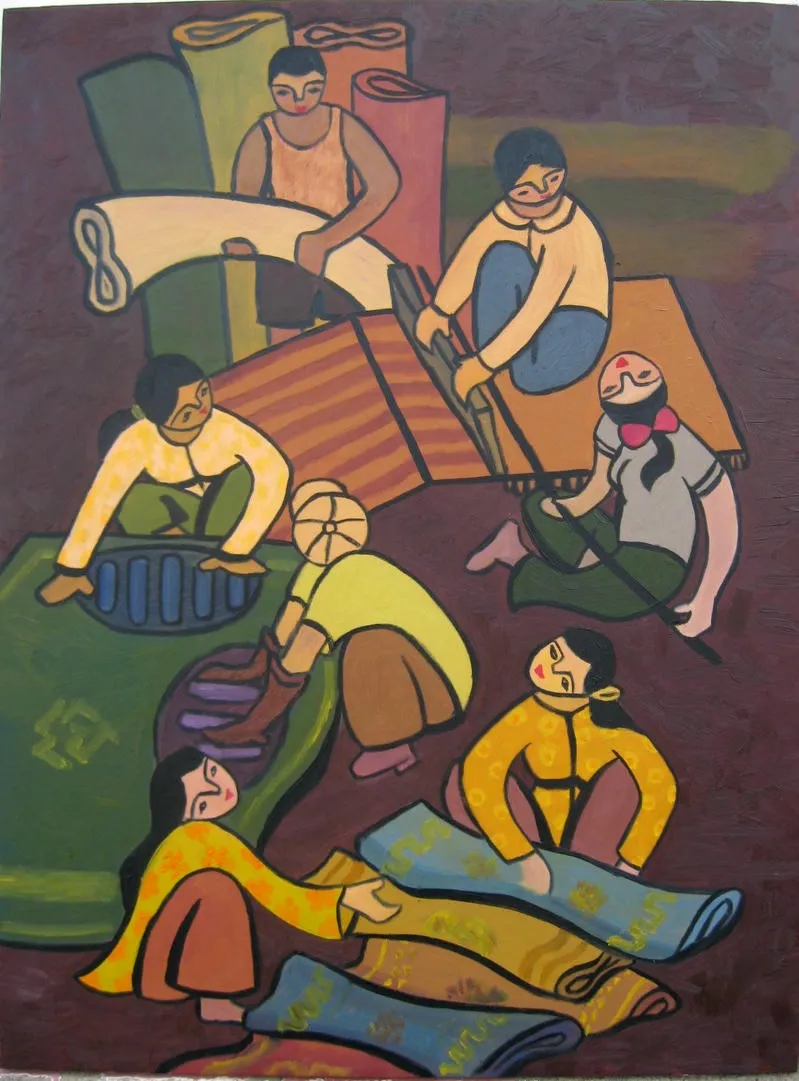 Khám phá nghệ thuật tranh vẽ làng nghề truyền thống Việt Nam