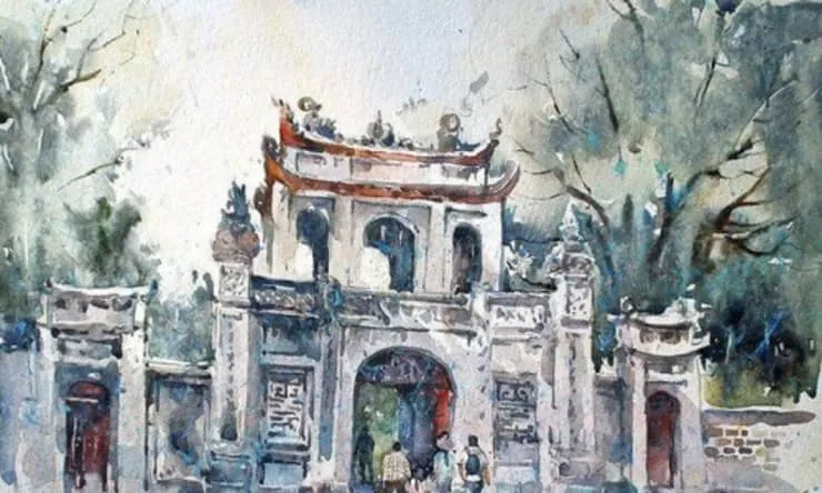 Khám phá sự trang nghiêm của đền Trần qua không gian nghệ thuật