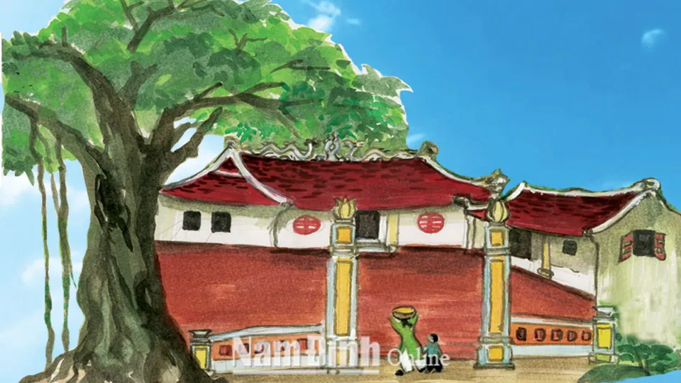 Khám phá vẻ đẹp lịch sử của thành hoàng làng qua tranh vẽ