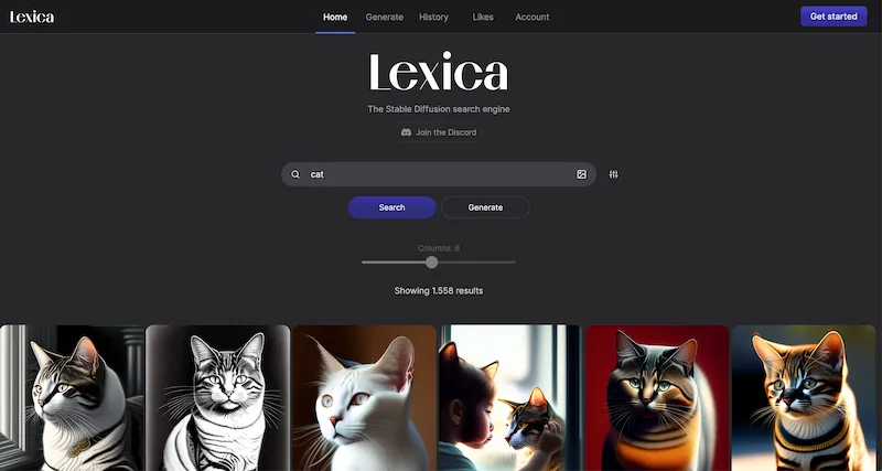 Kho tàng tranh nhân vật được sáng tạo bởi trí tuệ nhân tạo Lexica