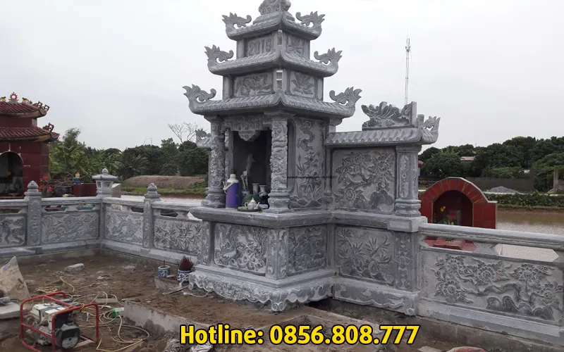 Cần chọn cơ sở sản xuất lăng mộ đá uy tín đảm bảo kích thước chuẩn