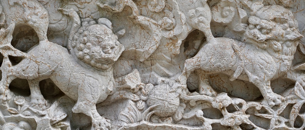 Hình ảnh Kỳ Lân trong các bức tượng cổ