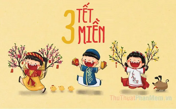 Kỹ thuật phối màu cho tác phẩm tranh vẽ ngày tết đơn giản