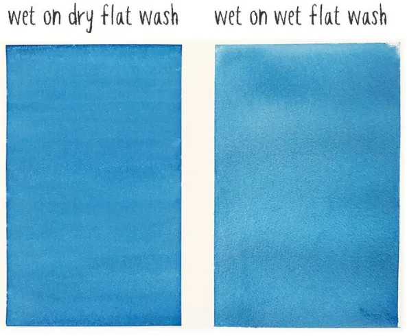 Kỹ thuật wash hỗ trợ vẽ tranh màu nước đơn giản và hiệu quả