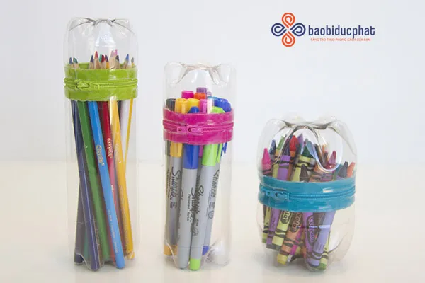 Hộp bút để bàn sáng tạo cho học sinh