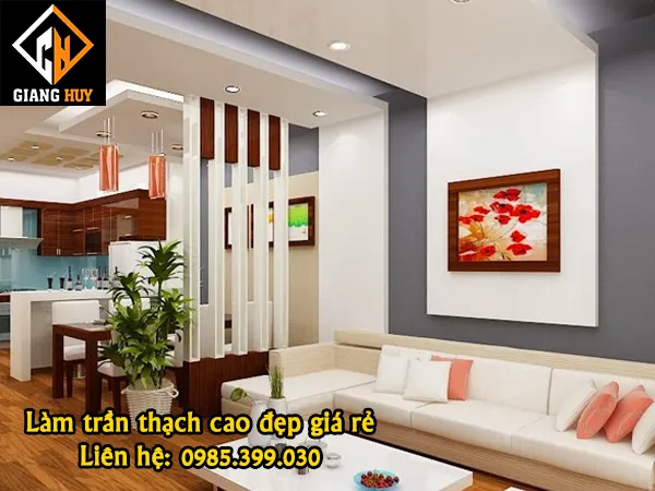 Kỹ thuật thi công trần thạch cao chìm chuyên nghiệp