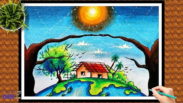 Lấy cảm hứng từ những ý tưởng sáng tạo cho cuộc thi vẽ tranh môi trường