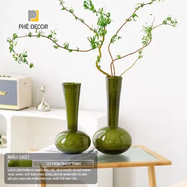 Thiết kế hiện đại của mẫu bình hoa gốm sứ đẹp dáng cao