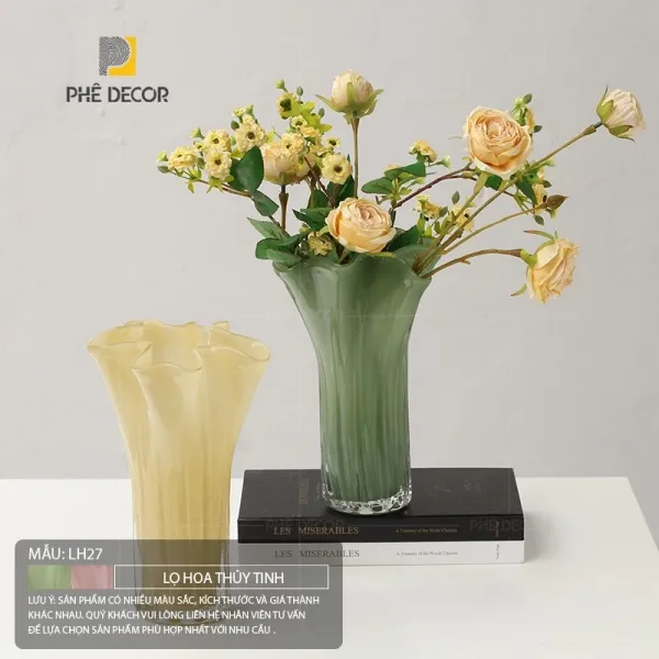 Cách chọn mẫu bình hoa gốm sứ đẹp để trang trí bàn trà