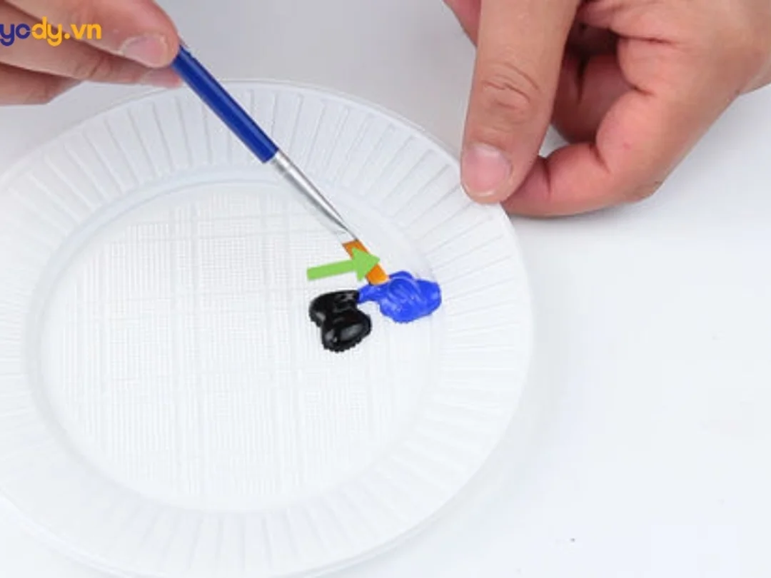 lỗi pha màu xanh dương bị xám hoặc lệch tông