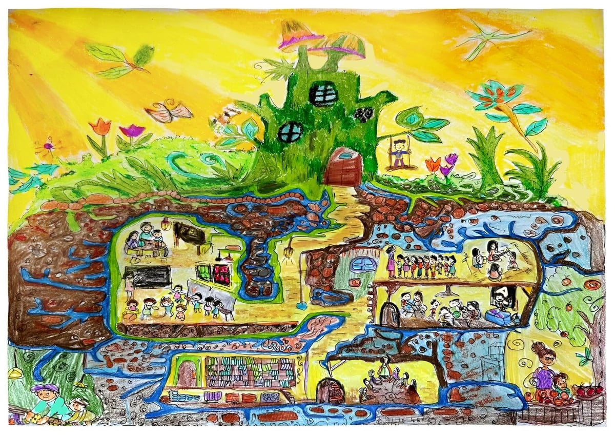 Tranh Vẽ Ngày Khai Trường – Sân Chơi Nghệ Thuật Cho Học Sinh Tiểu Học