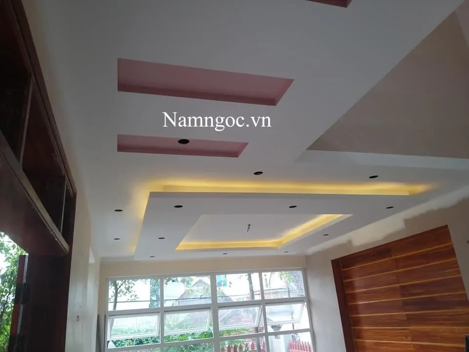 Trần thạch cao tận dụng chiều cao