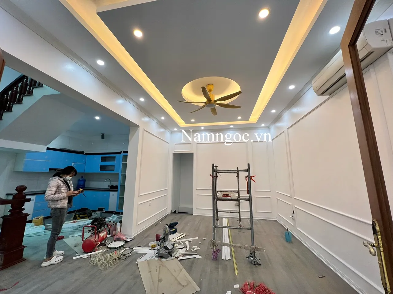 Trần thạch cao đẹp 2