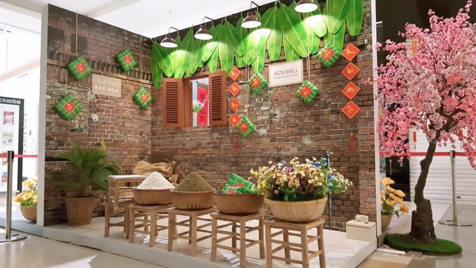 Mẫu trang trí tết cổ truyền 2026