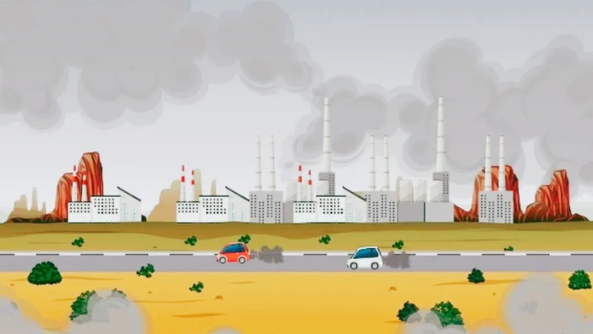 Mẫu tranh vẽ bảo vệ môi trường đẹp nhất về giải pháp giảm thiểu khí thải