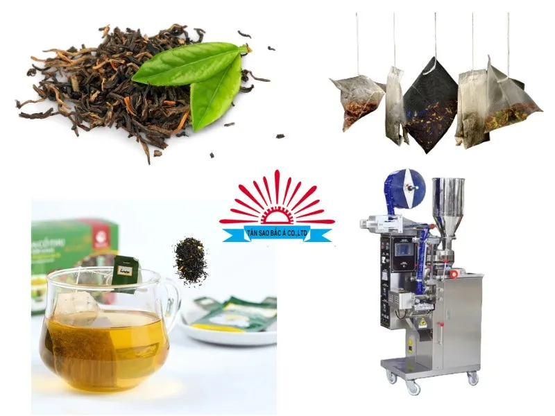 Cơ chế vận hành của một dòng máy đóng gói trà túi lọc chuyên nghiệp trên thị trường.