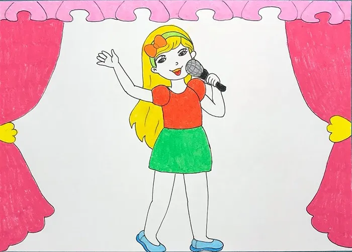 Mùa hè của em đi học hát