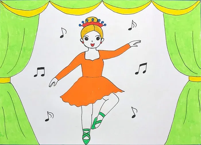 Mùa hè của em đi học múa