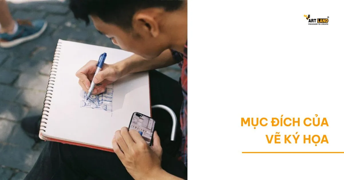 Mục đích của việc vẽ ký họa phong cảnh