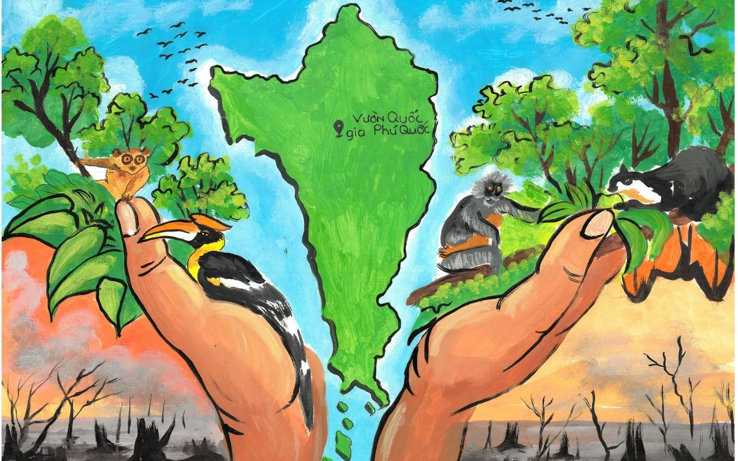 Nâng niu và bảo vệ các loài sinh vật quý hiếm trong tự nhiên